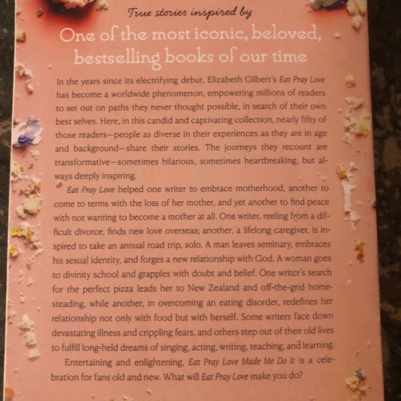 NWT Indigo Authority Mila Peach Quartz Druzy Bracelet and “Eat Pray Love….” Book - Picture 4 of 16